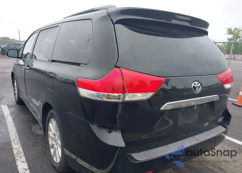 2012 Toyota Sienna Limited 7 Passenger из США, поврежденный, VIN 5TDDK3DC9CS047370